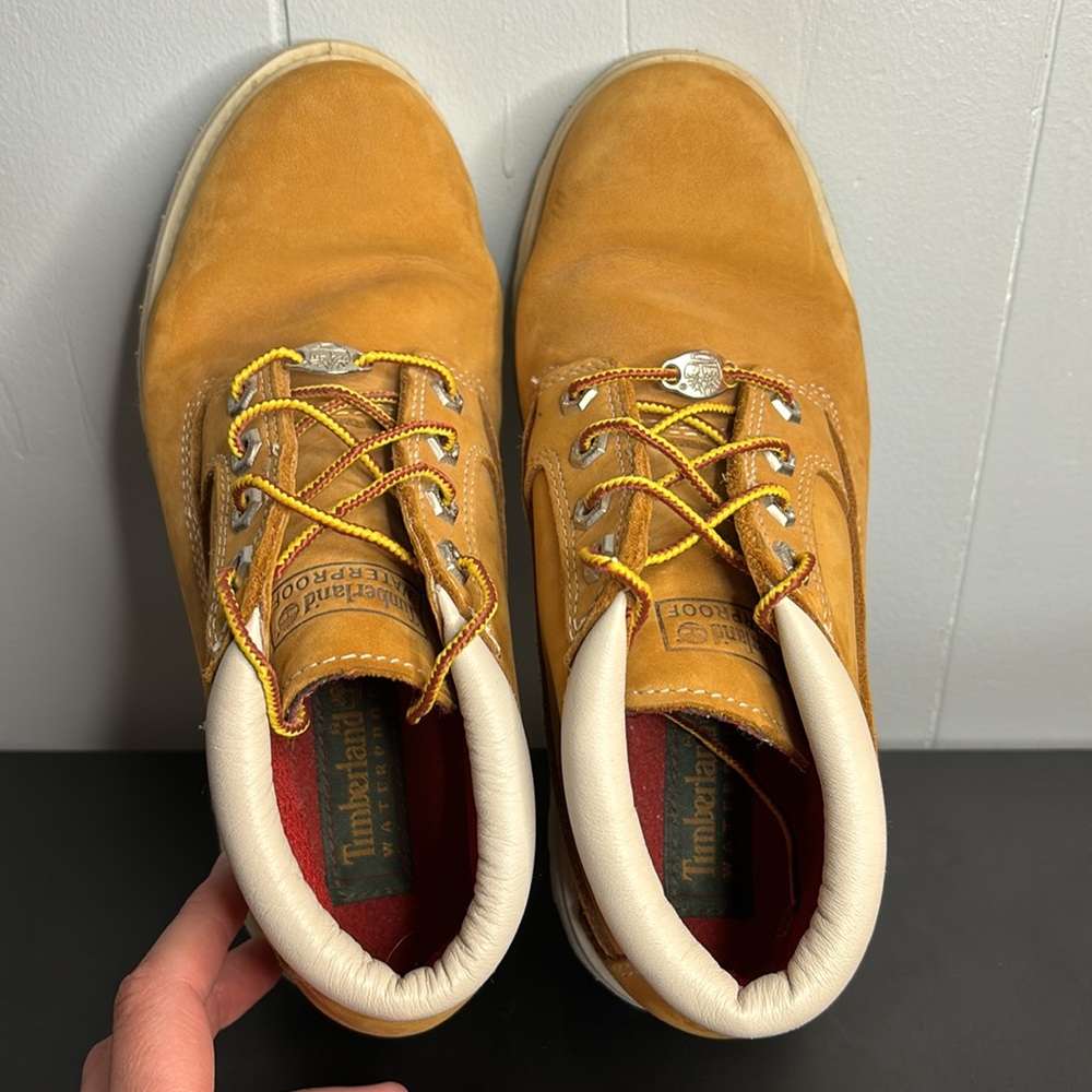 Timberland Nellie Double Wheat Womens Boot 23391 Wheat Preloved size 7.5 M - Picture 7 of 12
